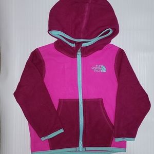 The North Face Toddler Purple & Mint 6-12M Hoodie